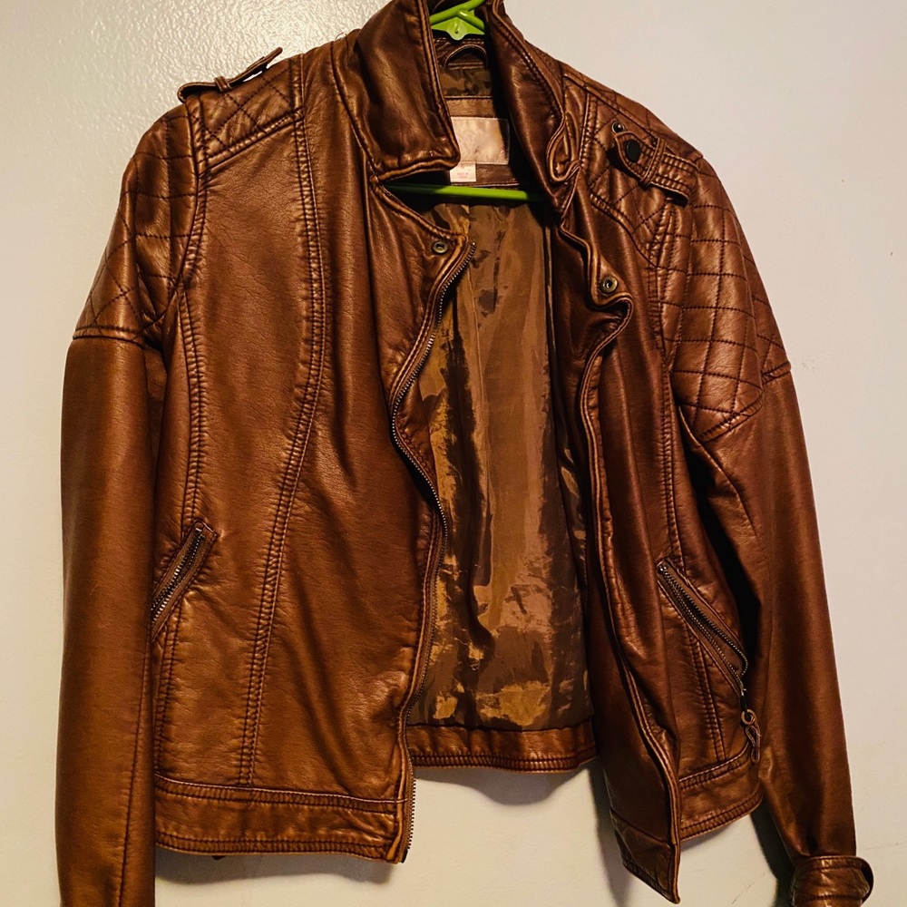 Brown Leather Jacket